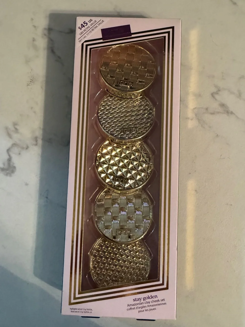TARTE STAY GOLDEN AMAZONIAN CLAY CHEEK SET